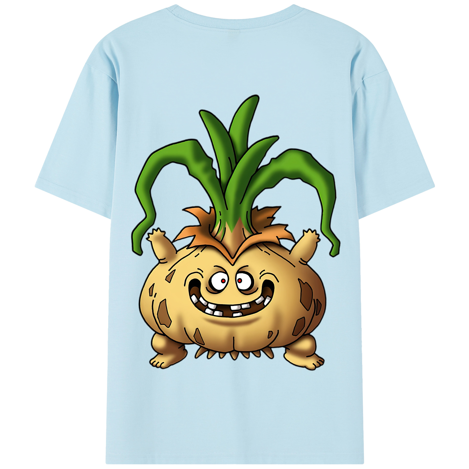 （画像用） ドラゴンクエスト Doragon Kuesuto Dragon Quest 綿100％半袖Tシャツ（背面プリント）